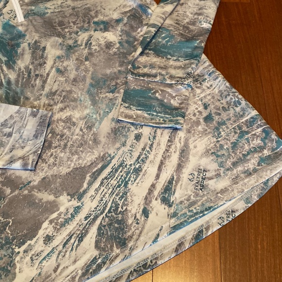 Ocean Coast EUC Realtree Aspect Women’s Fishing Teal Performance 1/4 Zip… - Picture 6 of 15